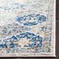 Safavieh Madison MAD611A 10" x 14" Ivory and Aqua Area Rug, , large