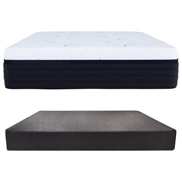 Southerland Weston Firm Hybrid King Mattress with High Profile Box Springs, , large