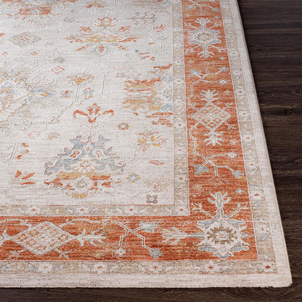 Surya Avant Garde AVT-2312 9&#39; x 12&#39;1&quot; Orange, Blue and Beige Area Rug, , large