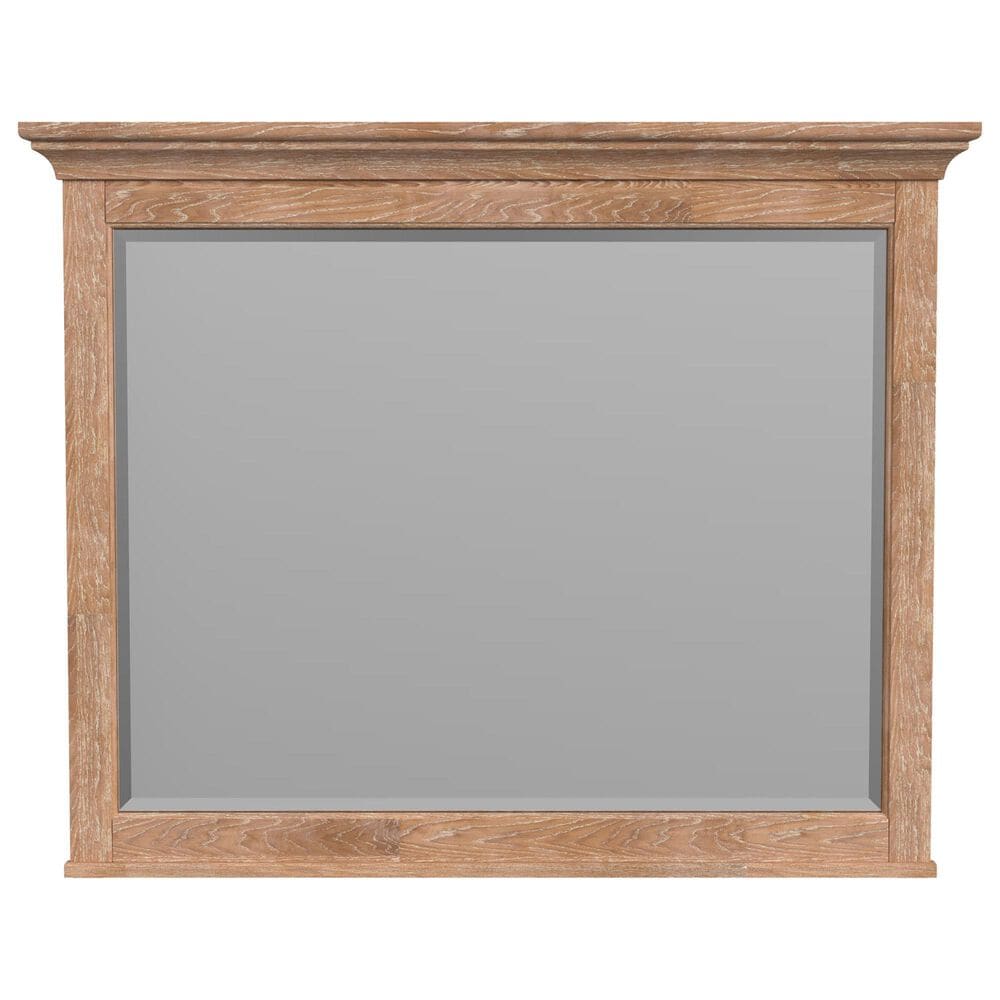 Hawthorne Furniture San Mateo Dresser Mirror in Wheat, , large