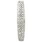 Maple and Jade 45" Cutout Coral Decorative Vase in Satin Silver, , large