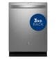 GE Appliances 24" Top Control Hybrid Tub Dishwasher with Third Rack in Fingerprint Resistant Stainless Steel, , large