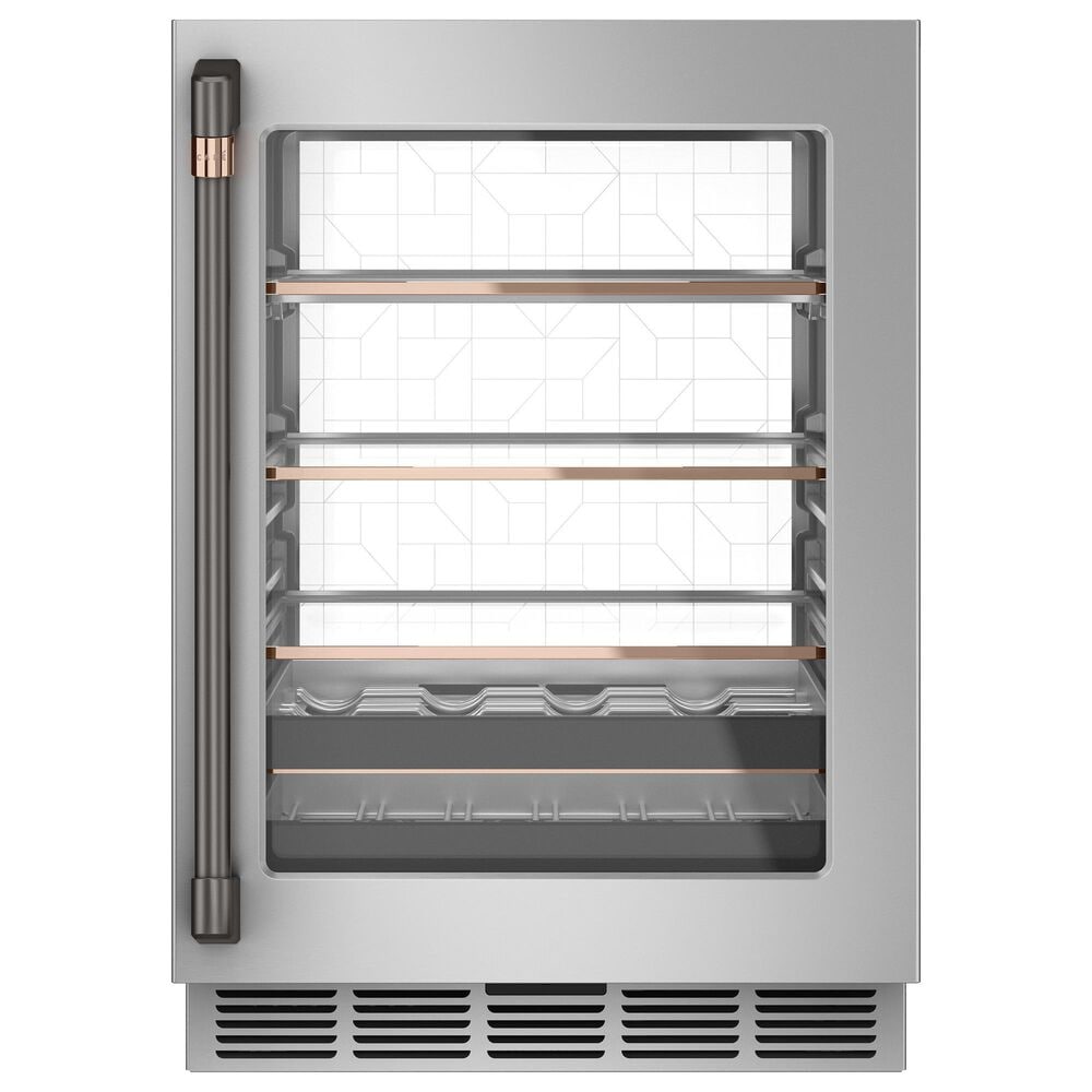 Cafe Undercounter Refrigeration Handle Kit in Brushed Black, , large