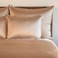 Ann Gish Charmeuse Channel 36" x 30" Quilted Throw Pillow in Sand, , large
