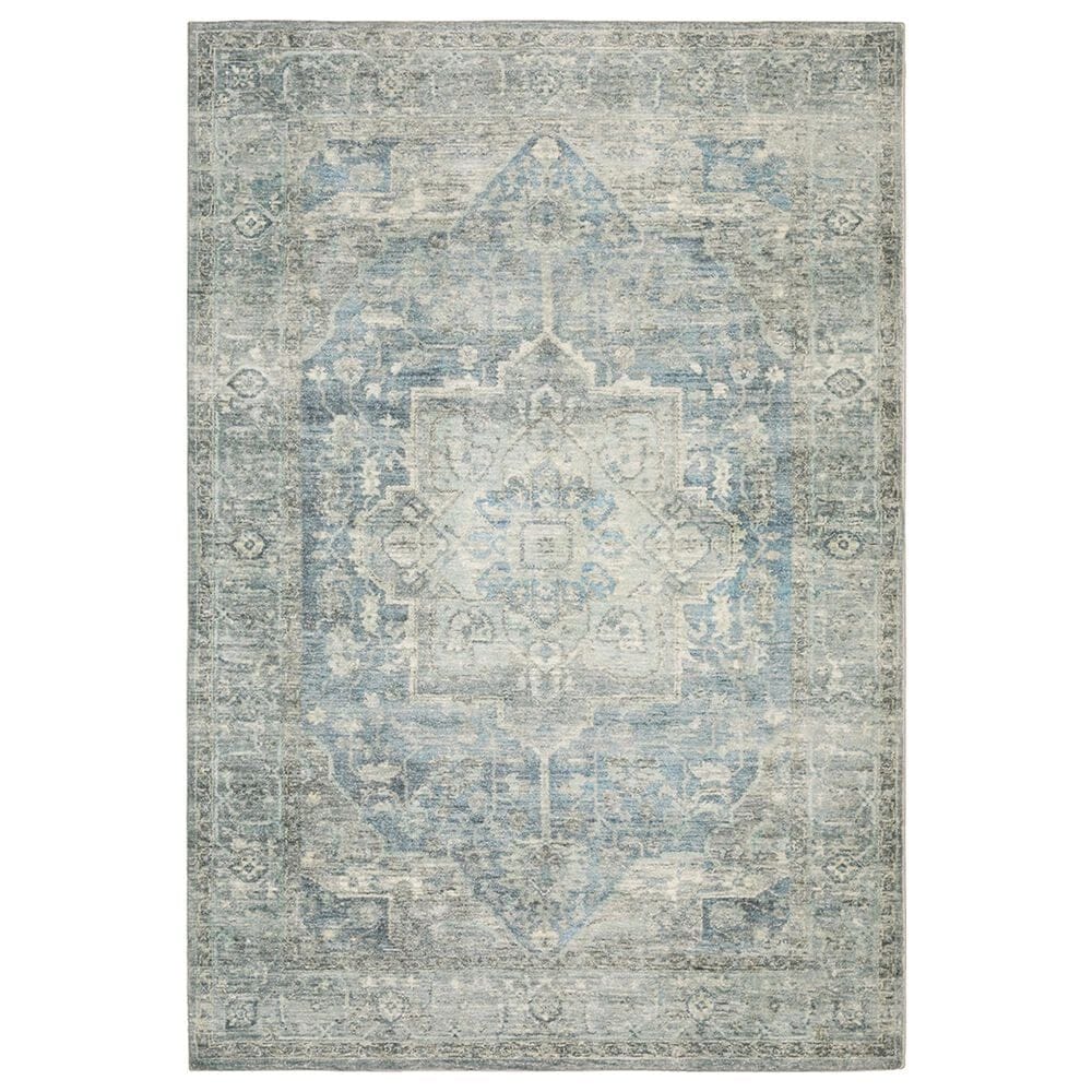 Oriental Weavers Savoy Emporia 28102 7"9" x 10" Grey Area Rug, , large