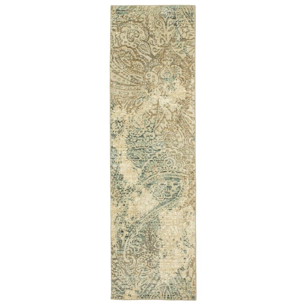 Karastan Touchstone Drava 91210-50097 2"4" x 7"10" Jadeite Runner, , large