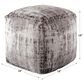 Steve Silver Hazel Pouf in Grey, , large