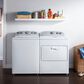 Whirlpool 3.8 Cu. Ft. Top Load Washer with Soil Level Selection and a 7.0 Cu. Ft. Front Load Gas Dryer in White, , large