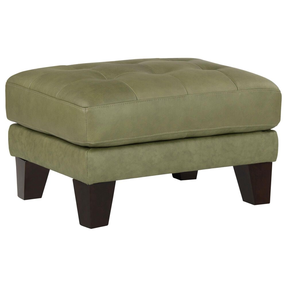Italiano Furniture Cambria Vaughn Ottoman in Green Clover, , large