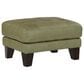 Italiano Furniture Cambria Vaughn Ottoman in Green Clover, , large