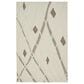 Feizy Anica 2" x 3" Ivory and Brown Area Rug, , large
