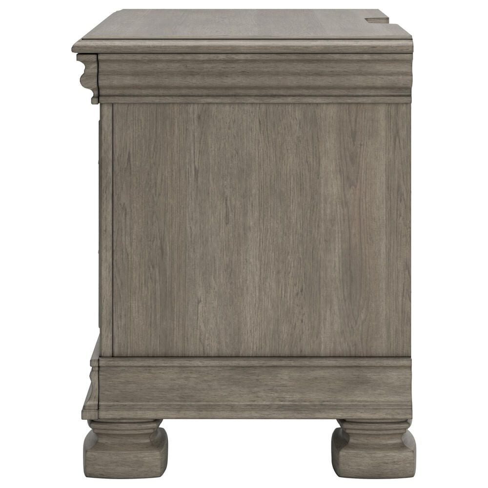 Millenium Lexorne 3-Drawer Nightstand in Light Gray, , large