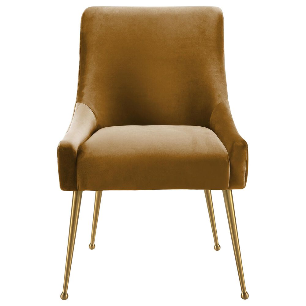 Tov Furniture Beatrix Side Chair in Cognac, , large