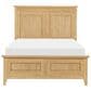 St Claire Home Today"s Traditions 5 Piece Full Platform Panel Bedroom Set in Natural Hickory, , large