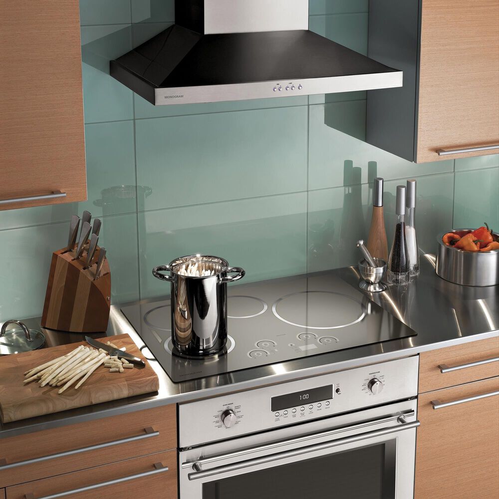 G.E. Major Appliances 30&quot; Wall-Mounted Vent Hood in Stainless Steel, , large