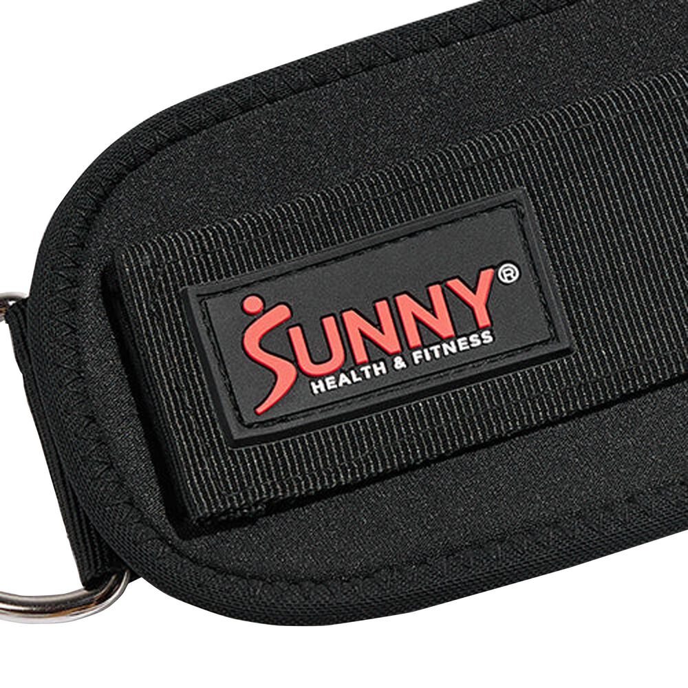 Sunny Health &amp; Fitness Multi-Function Workout Ankle Straps in Black, , large