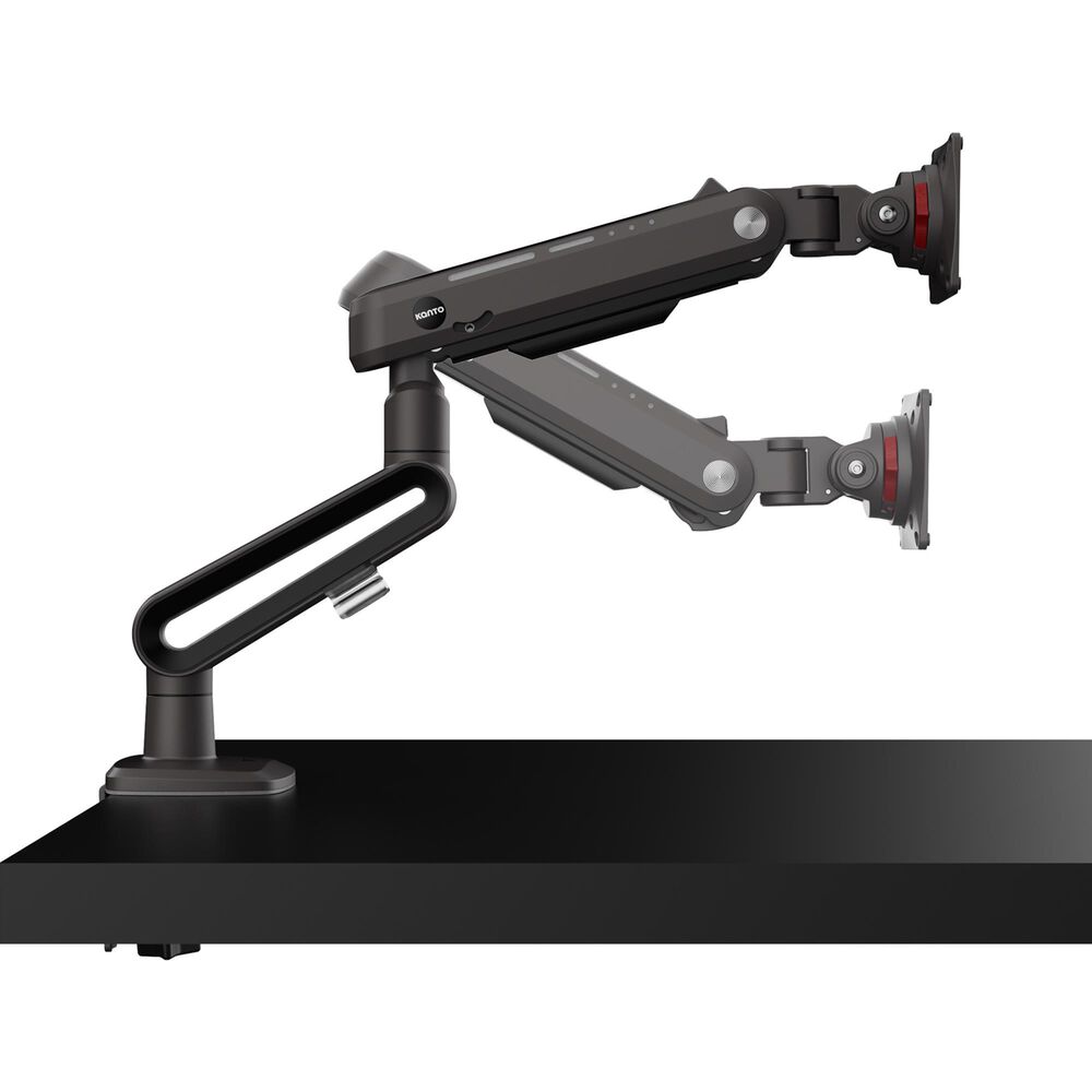 Kanto Single Gaming Monitor Desk Mount for 32" - 60" Displays in Gray, , large