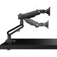 Kanto Single Gaming Monitor Desk Mount for 32" - 60" Displays in Gray, , large