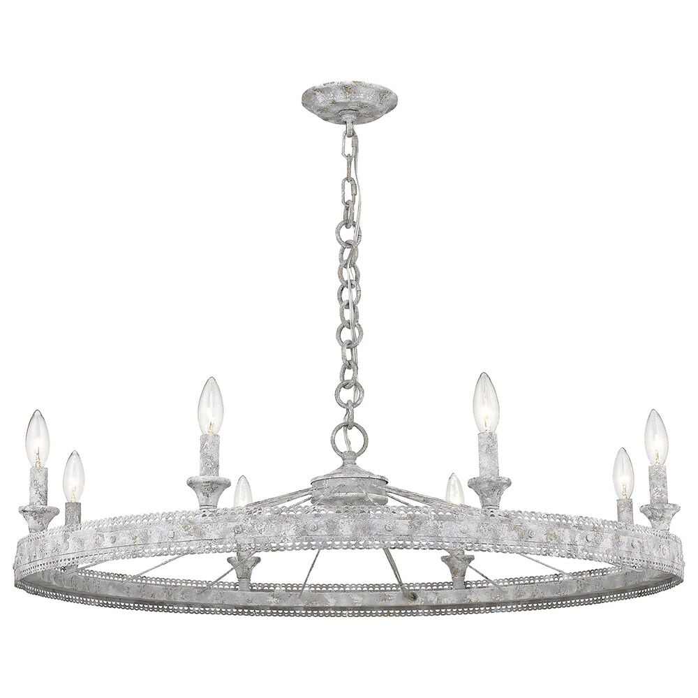 Golden Lighting Ferris 8-Light Chandelier in Oyster, , large