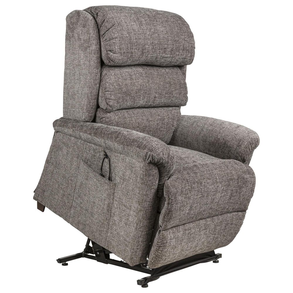 Lounge Polaris Large Power Lift Chair Recliner in Noah Asher, , large