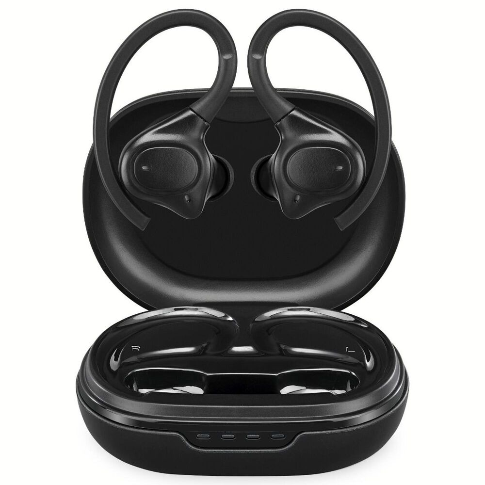 iLive Waterproof Truly Wireless Earbuds in Black, , large