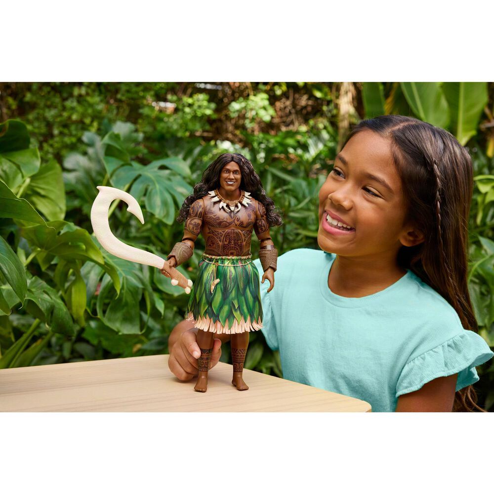 Disney Princess Maui Fashion Doll with Hook, , large