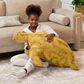Jaxx Shelly The Turtle Sea Buddy Large Kids Stuffed Animal Bean Bag in Gold, , large