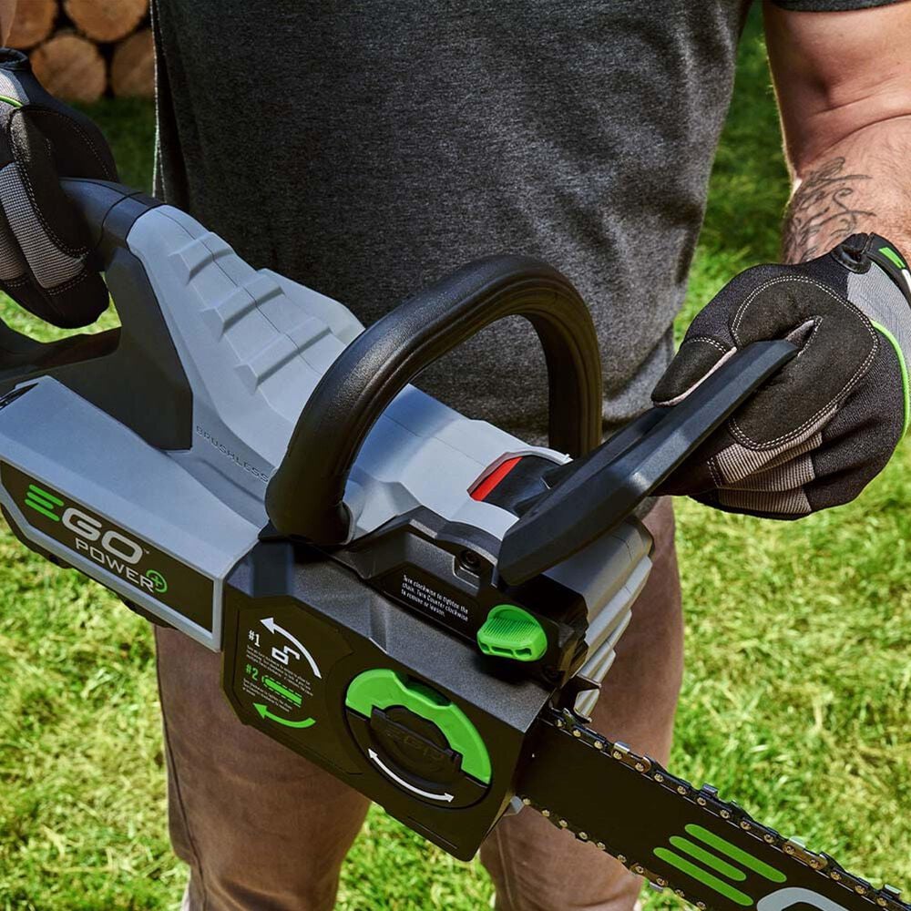 EGO 16&quot; Chainsaw with 4.0Ah Battery and Standard Charger in Gray and Black, , large