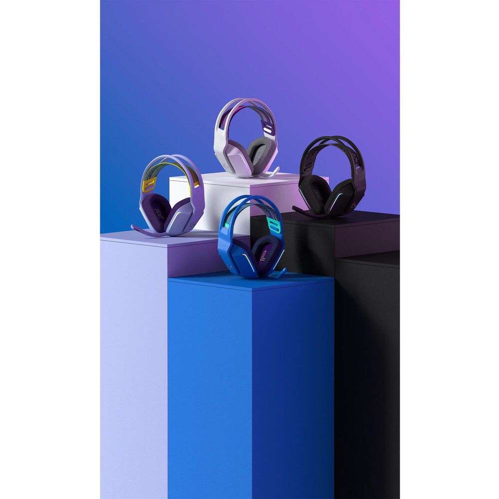 Logitech Lightspeed Wireless RGB Gaming Headset in Blue, , large