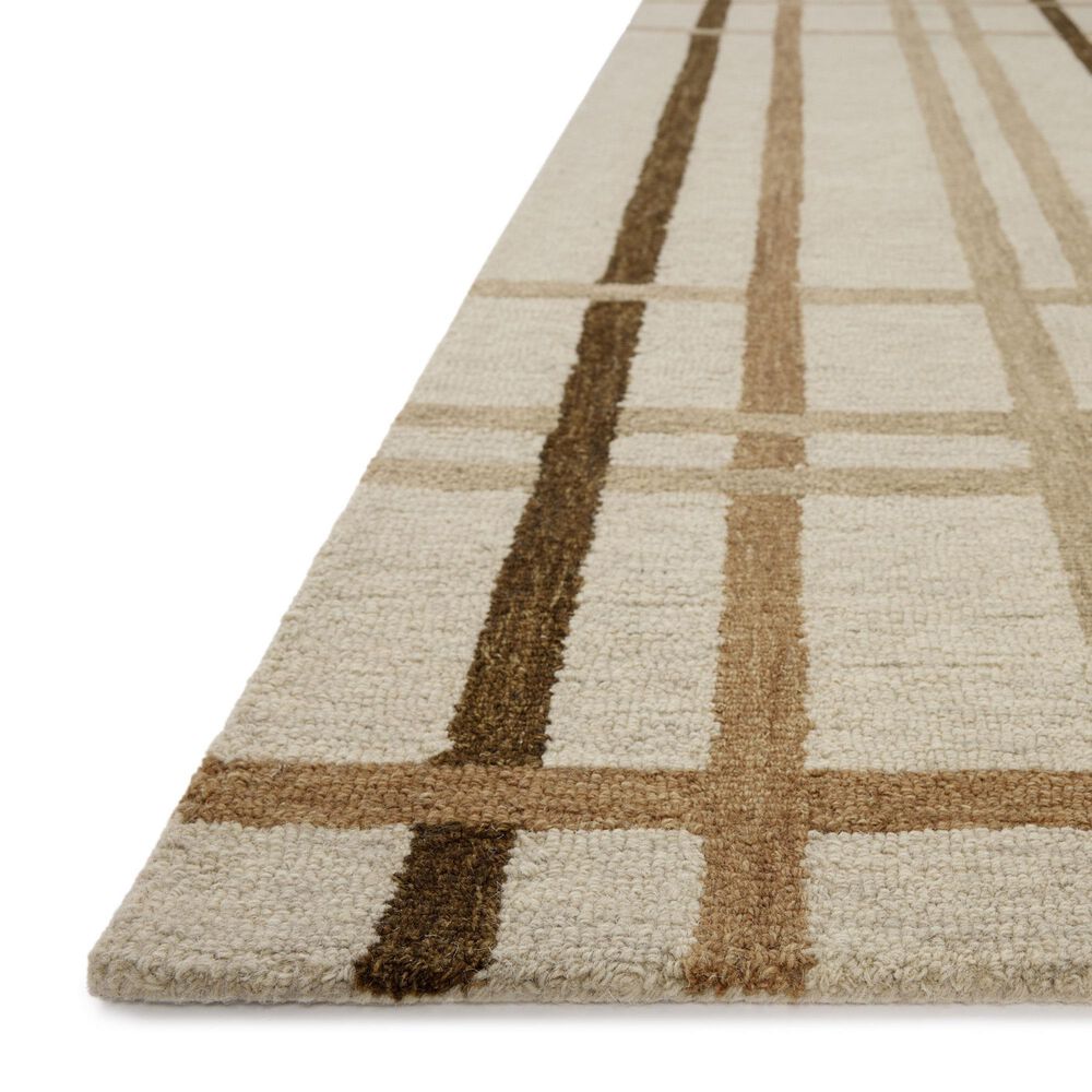 Loloi Waylon Natural and Bark 2&#39;6&quot; x 9&#39;9&quot; Runner, , large