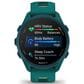 Garmin Forerunner 170 Music Smartwatch 42mm Teal Green Case with Teal Green and Citron Silicone Band, , large