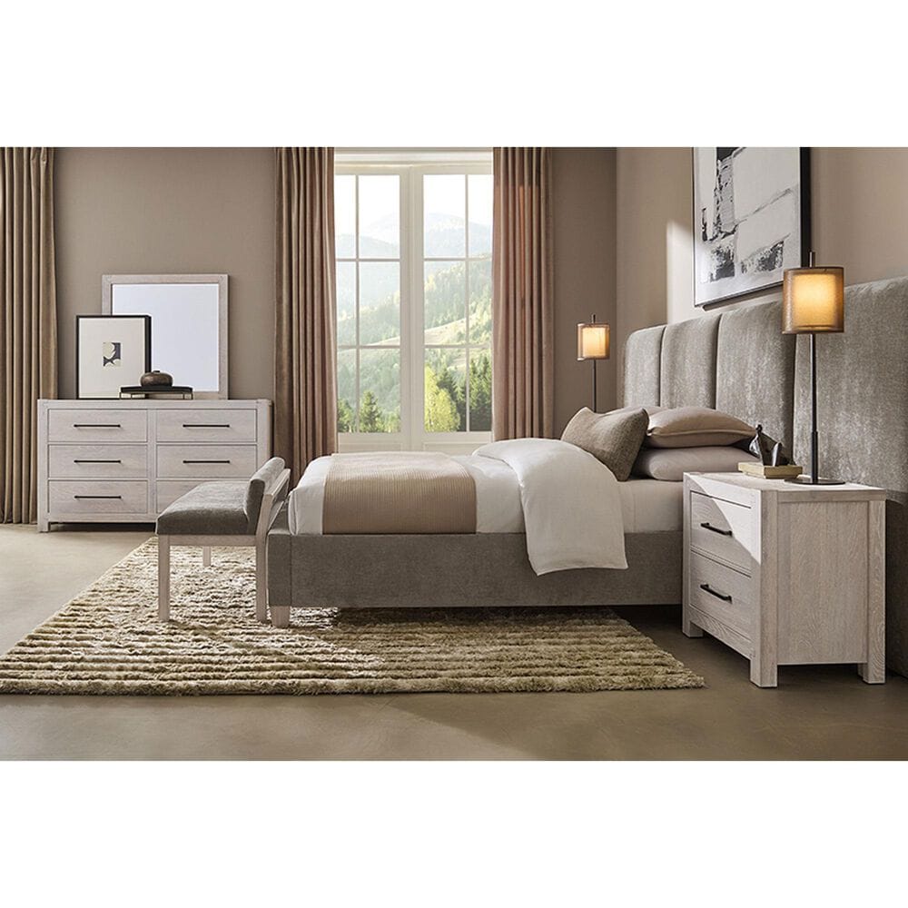 Viceray Collections Joinery 6-Drawer Dresser in Washed White Oak, , large