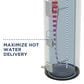 GE Appliances 30-Gallon Smart Short Electric Water Heater with Plastic Drain Valve in Gray, , large