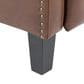 Lumisource Stanley Manual Recliner in Brown, , large