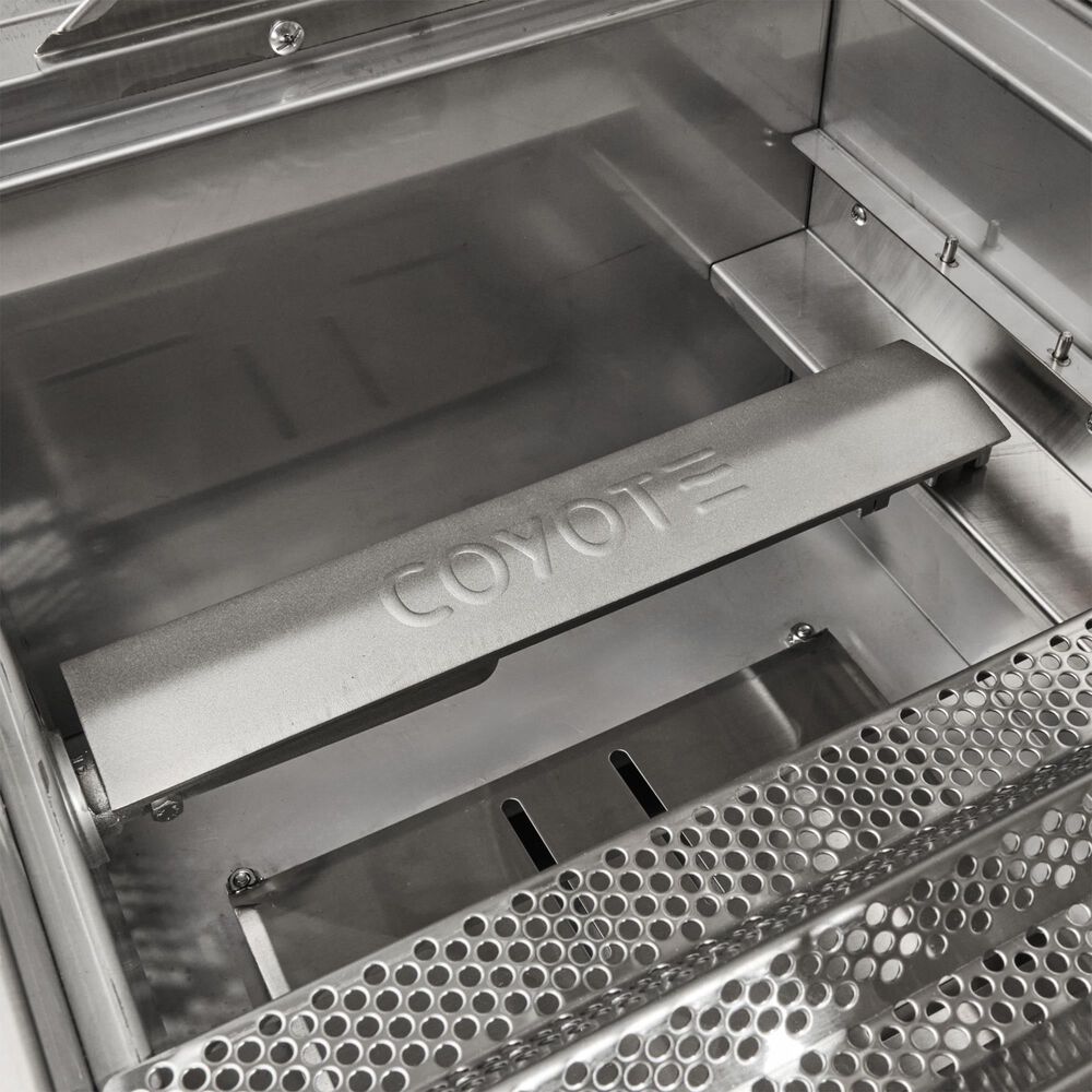 Coyote Outdoor 50&quot; Hybrid Built-In Natural Gas Grill in Stainless Steel, , large