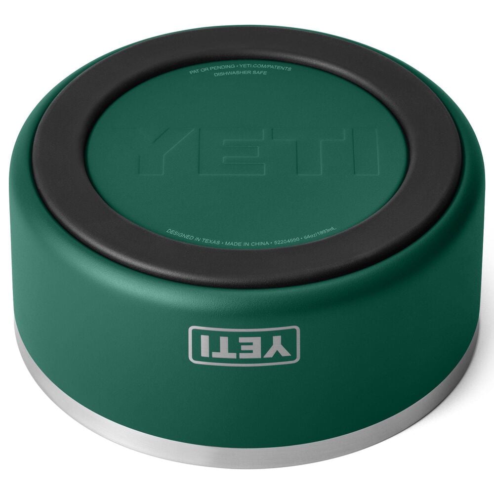 YETI Boomer 8-Cup Dog Bowl in Black Forest Green, , large