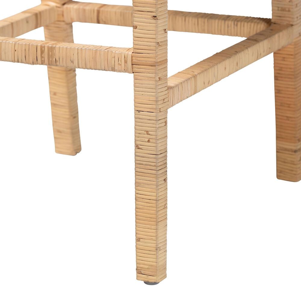 Baxton Studio Sofia Bar Stool in Natural, , large