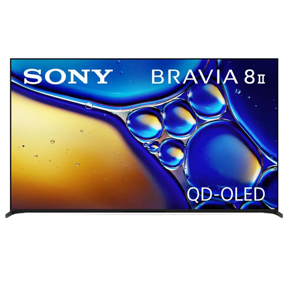 Sony 55" Bravia 8 II Class QD-OLED 4K HDR - Smart Google TV with Theater System 6 in Black, , large