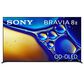 Sony 55" Bravia 8 II Class QD-OLED 4K HDR - Smart Google TV with Theater System 6 in Black, , large
