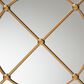 Baxton Studio Ohara Accent Wall Mirror in Gold, , large