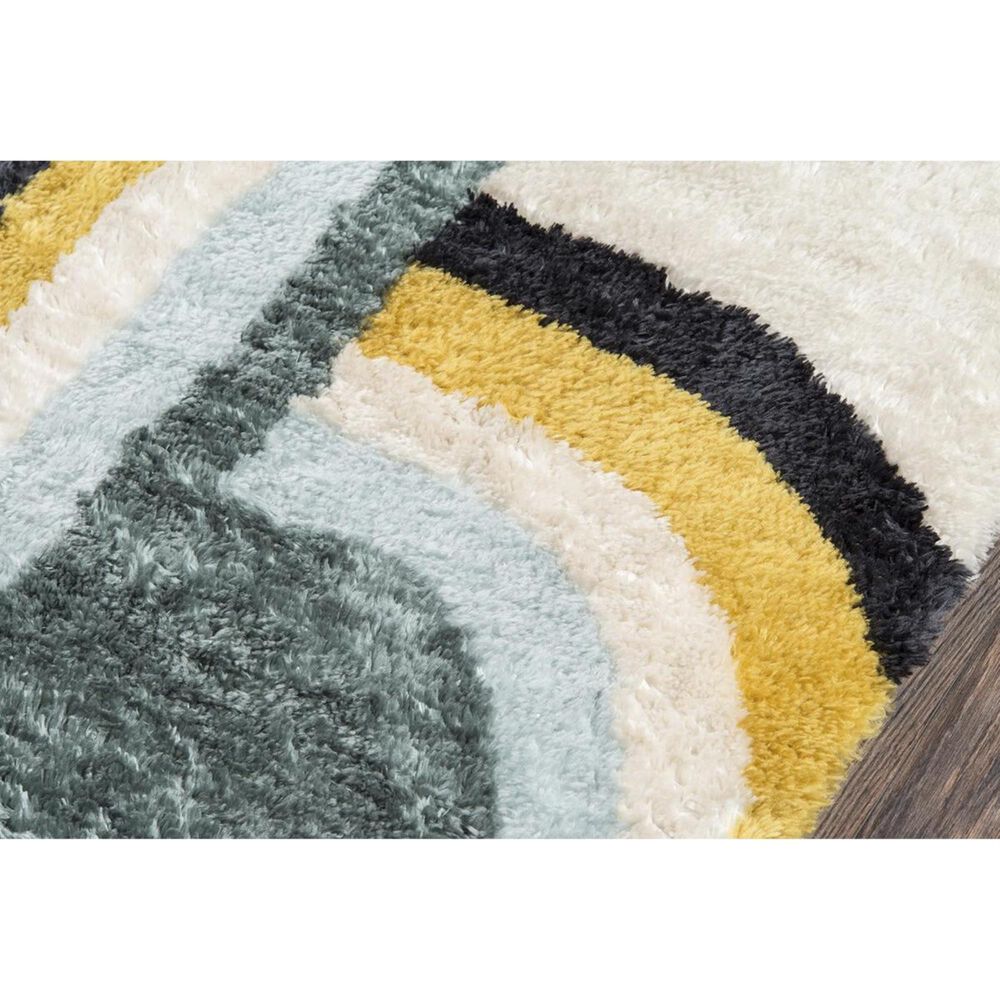 Novogratz Retro RET-3 7&#39;6&quot; x 9&#39;6&quot; Blue Area Rug, , large