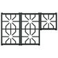 Wolf Appliances 36" Professional Gas Cooktop Grate Set in Black, , large