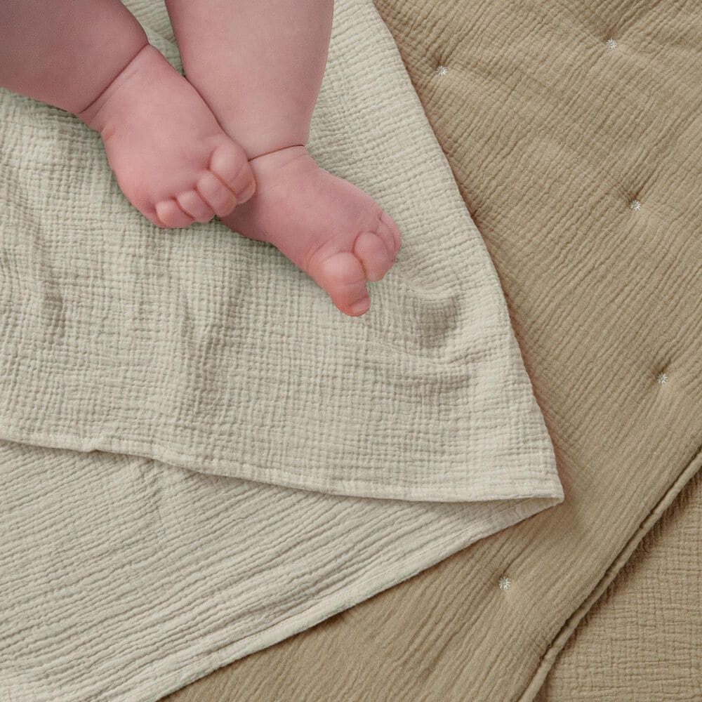 Levtex Cloud Muslin 5-Piece Bedding Set in Cocoa and Beige, , large