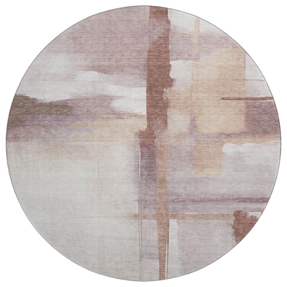 Dalyn Rug Company Ravenna RN9 8" Round Blush Area Rug, , large