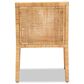 Baxton Studio Karis Arm Chair in Natural, , large