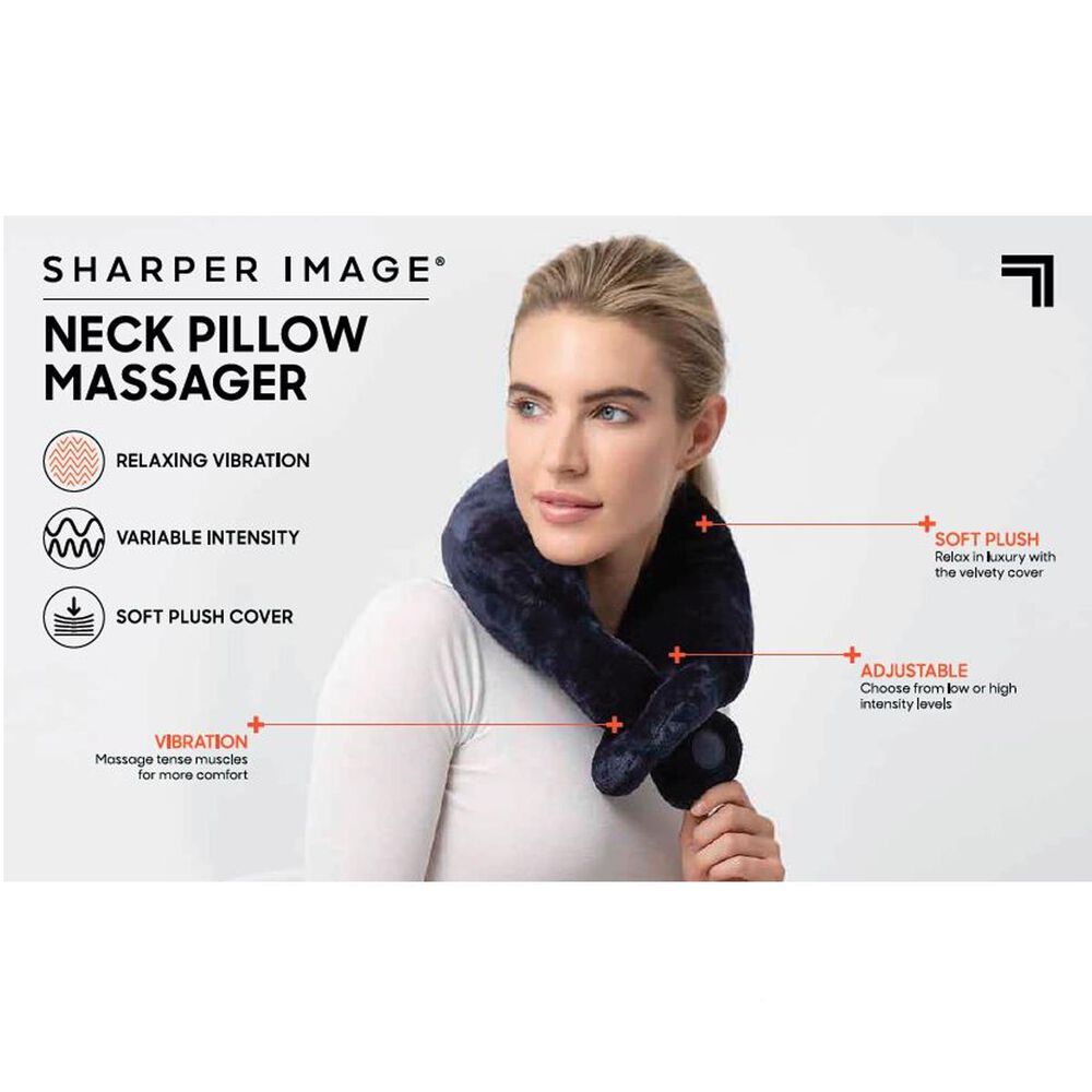 Sharper Image Neck Pillow Massager, , large
