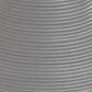 Hearth and Haven Outdoor Round Side Table with Ribbed Texture in Grey, , large