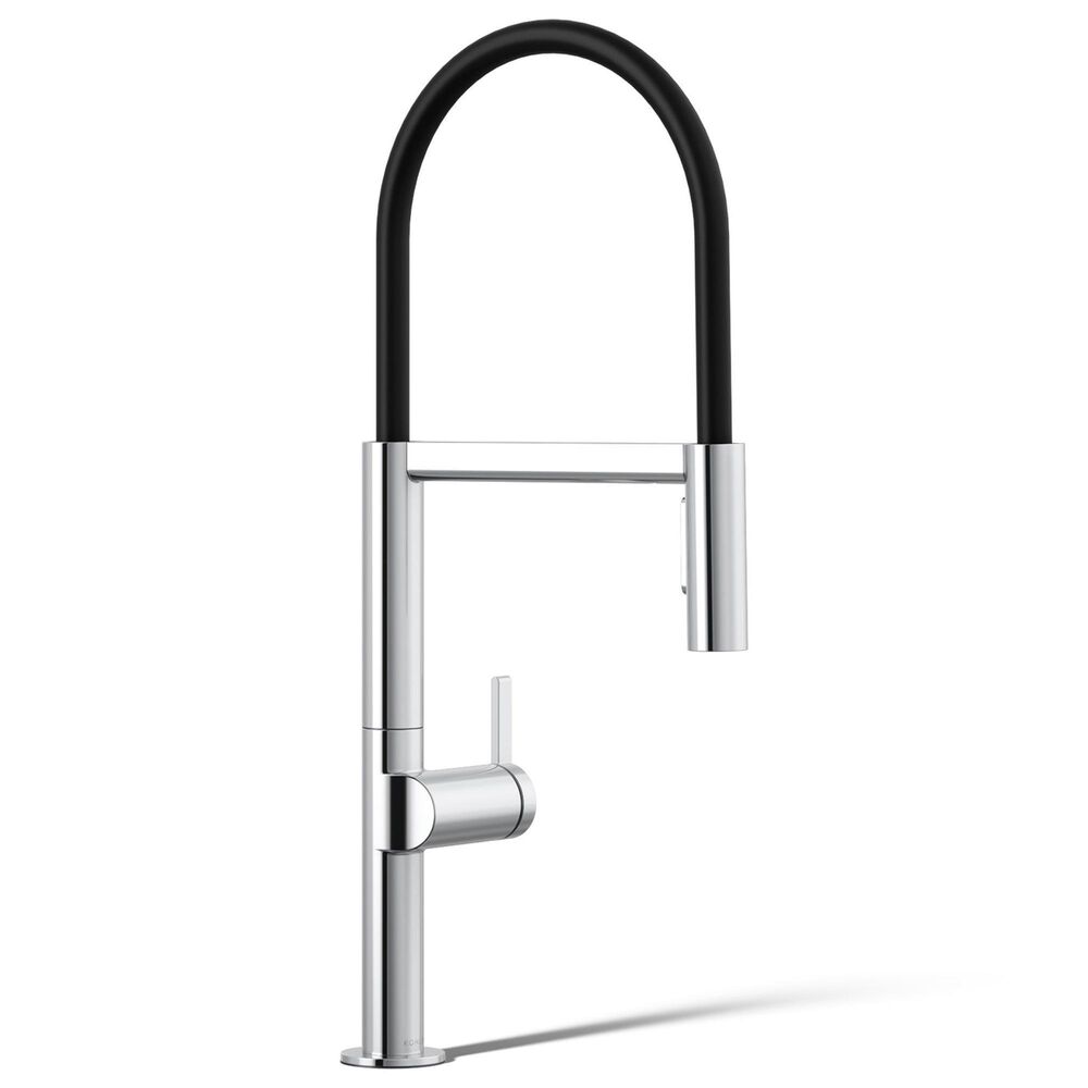Kohler Components Semi-Professional Kitchen Sink Faucet in Polished Chrome, , large
