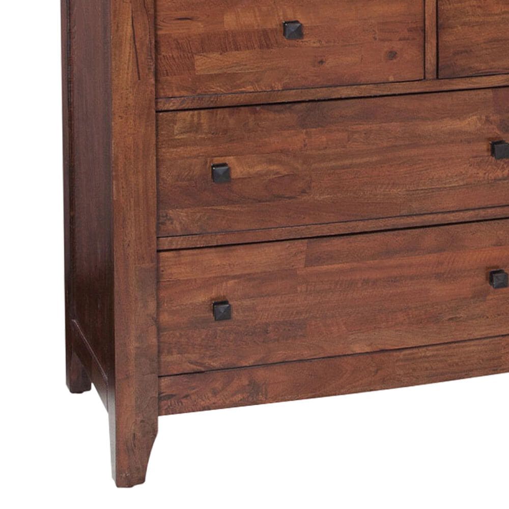 Napa Furniture Design Whistler Retreat 9-Drawer Dresser and Mirror in Dark Mango, , large