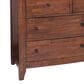 Napa Furniture Design Whistler Retreat 9-Drawer Dresser and Mirror in Dark Mango, , large